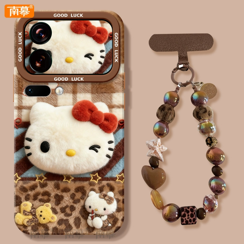 适用小米17手机壳新款17ProMax套17pro防摔15格子kitty毛绒14硅胶13外壳POR十七Xiaomi带挂绳12高级感11女10