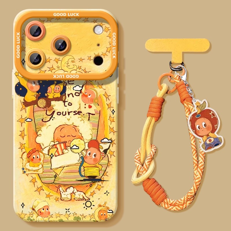 适用苹果17手机壳17AIR新款iphone17promax保护套17pro星星人17pm高级感16por的15硅胶14带挂绳13防摔12女11