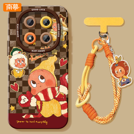 油画星星人适用红米note15pro手机壳+小米note14新款Note13保护套12高级Redmi硅胶11全包10防摔RED外壳9挂绳8