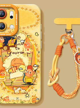 适用oppoReno14手机壳Reno14pro保护套Rone13新款OPPO硅胶12星星人11全包10防摔Reon9外壳8带挂绳7高级感6女5