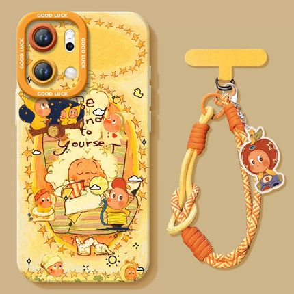 适用oppoReno14手机壳Reno14pro保护套Rone13新款OPPO硅胶12星星人11全包10防摔Reon9外壳8带挂绳7高级感6女5