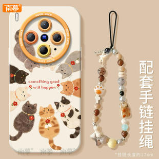 适用vivoX300手机壳X300Pro保护套x200猫咪好事发生x100新款 x90硅胶x80por防摔vivo高级感viov带挂绳x70外壳