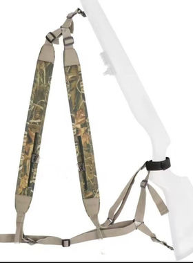hunting Rifle Sling  三点式战术背带狩猎用品射击背带枪带肩带