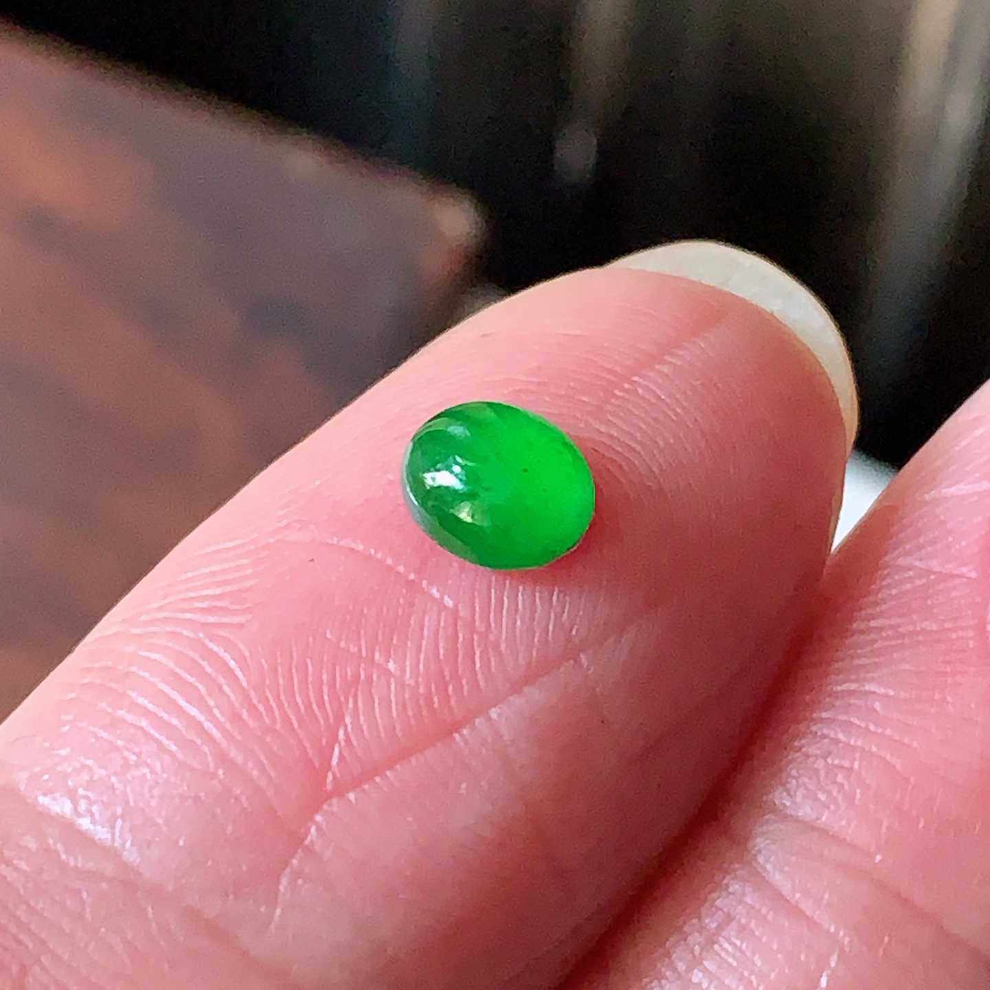 翠都翡翠珠宝天然A货裸石镶嵌戒面送证书冰种辣阳绿蛋面000666,珠宝/钻石/翡翠,翡翠裸石/蛋面,淘宝优惠券,粉丝福利购,淘宝优惠卷