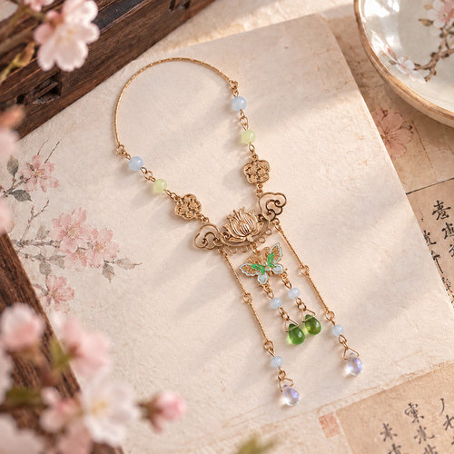 古风汉服迷你璎珞项圈