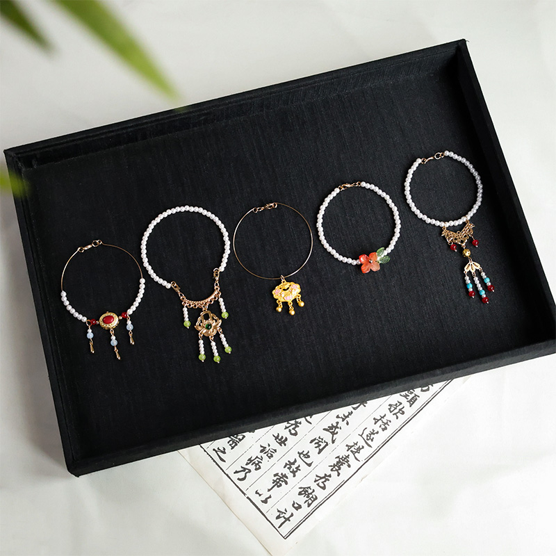 娃哇BJD玩偶专用小配饰小项圈璎珞古风国风流苏项饰手工项链饰品