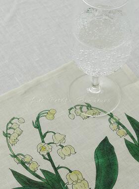 les petits bonheurs｜日本fog linen work亚麻手绘风多途手帕