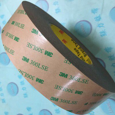 3M300LSE 3M原装正品 整支1372MM 长55米 透明高粘高温双面胶带