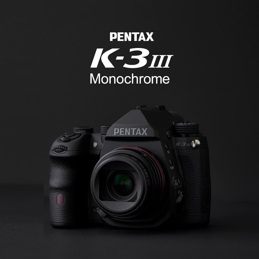 现货｜PENTAX宾得K-3 III K33M MONOCHROME黑白专用数码单反相机-封面