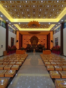 寺院地宫千佛灯小佛像财神观音万佛墙牌位架长生牌位道观祠堂佛龛