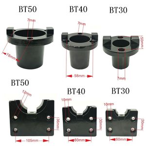 深圳BT30锁刀座配件铝座 BT40卸刀座 50装刀座鲁海阳刀柄拆刀座