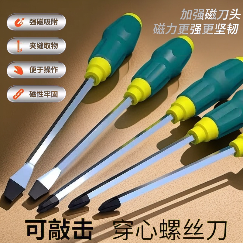 高锰钢超硬可敲击螺丝刀