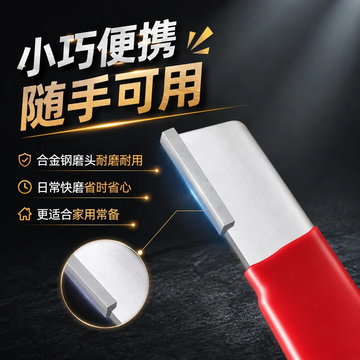 家用快速磨刀器开刃器