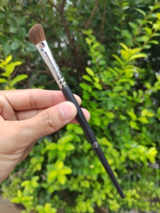 艾诺琪化妆刷大师系列m126马毛斜角眼影刷鼻影刷动物毛刷子微瑕疵