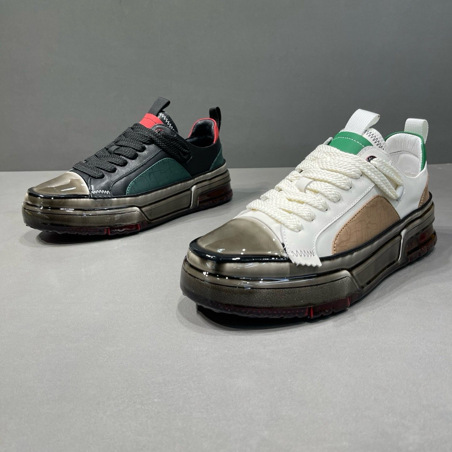 枫之时尚春季厚底增高滴胶休闲鞋耐磨舒适轻奢牛皮男士个性潮板鞋,流行男鞋,休闲板鞋,淘宝优惠券,粉丝福利购,淘宝优惠卷