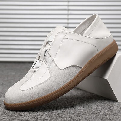 枫之时尚新款男士休闲板鞋牛皮
