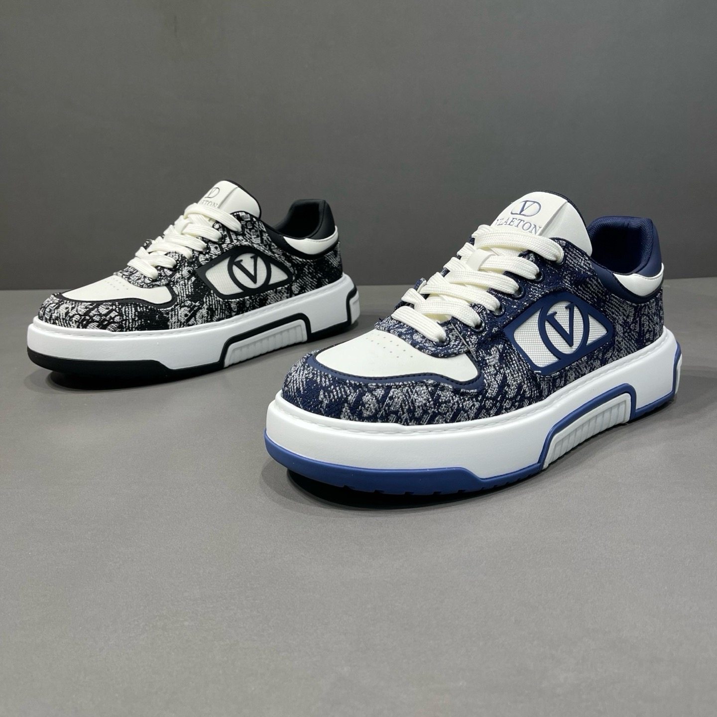 枫之时尚新款春季2026舒适透气休闲鞋布面拼接个性另类网红男板鞋,流行男鞋,休闲板鞋,淘宝优惠券,粉丝福利购,淘宝优惠卷