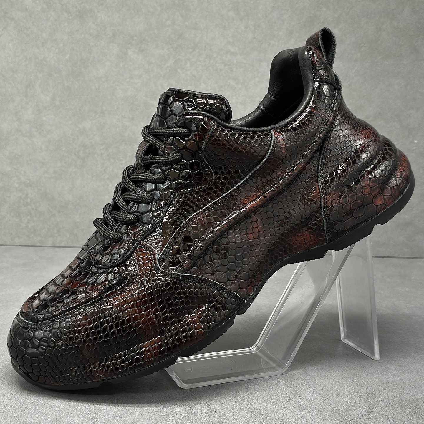 枫之时尚春季内增高休闲鞋包底牛皮个性另类轻奢发型师潮男运动鞋