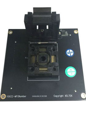 西尔特SP6100专用DX3003/DX3003-1适配器 TQFP44烧录座 原装正品