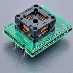 艾科烧录座DIL48/QFP80 ZIF MN101-3 (no. 70-2717)适配座QFP80