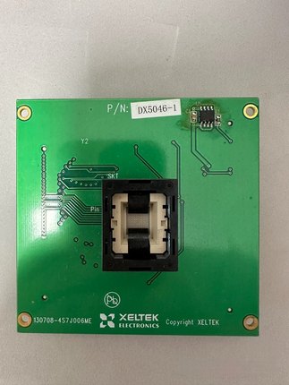 原装DX5046-1烧录座 西尔特SUPPRO 6100N 专用BGA63