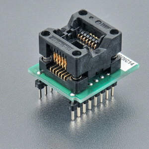 DIL14W/SOIC14 ZIF 150mil(ord.no. 70-0902艾科原装烧录座SOIC14
