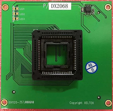 DX2068希尔特烧录座DX2068烧录座 SP6100n专用座子 PLCC68