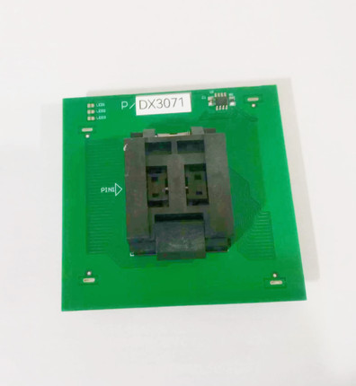西尔特烧录座DX3071适配座/希尔特6100N编程座 座子 QFP100