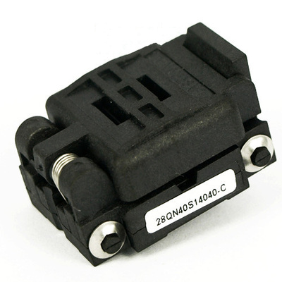 PLASTRONICS原装测试座 28QN40S14040 烧录座 QFN28 间距0.4mm
