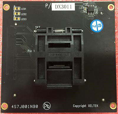 DX3011 适配座TQFP64适配座西尔特编程器烧录座 适用于SP6100/N