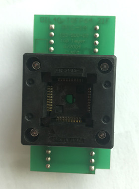 ELNEC专用烧录座 DIL40/TQFP64 ZIF PIC-1A 现货供应