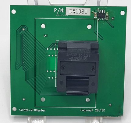 西尔特SP/6100N编程座DX1081适配器烧录刷写IC座 编程座 SOIC14