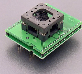 艾科原装烧录座 DIL48/QFN48 ZIF nRF-3 (ord.no. 70-2901) QFN48