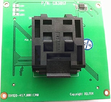 烧录座CX3017 原装西尔特SUPERPRO5000/5000E 专用适配器 TQFP80