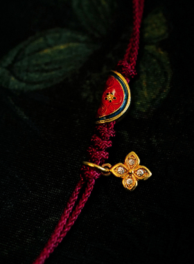 送Ta上岸的好运祝福|锦鲤手链