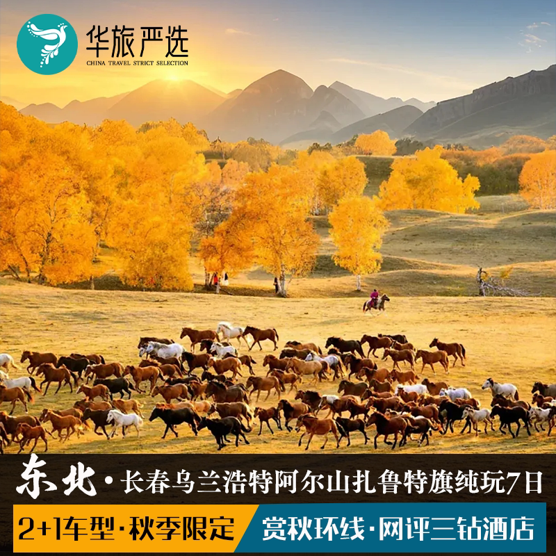 夕阳红秋遇阿尔山7日