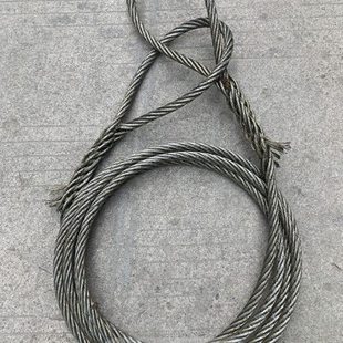 专用丝起重软吊车吊钢丝绳 编钢丝绳拖车插油性牵引手工编织塔吊装