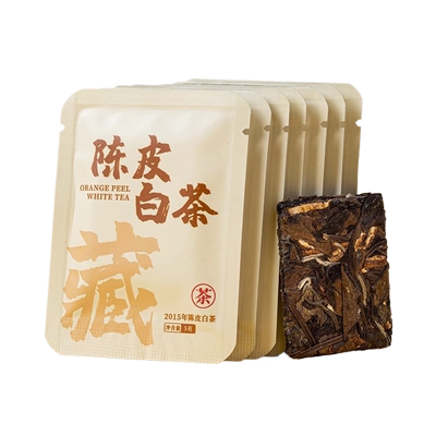 30片袋装150克2015年陈皮白茶