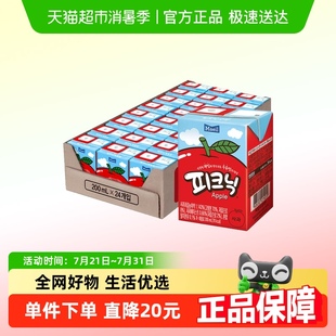 Maeil每日必口利果汁飲料蘋果味200ml 24盒韓國進口Picnic小胖子