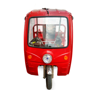 电动三轮车前挡风钢化玻璃雨棚车头驾驶室厚铁皮摩托快递车棚雨篷