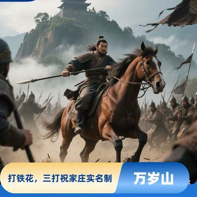 当天可定万岁山三打祝家庄+打铁花预约