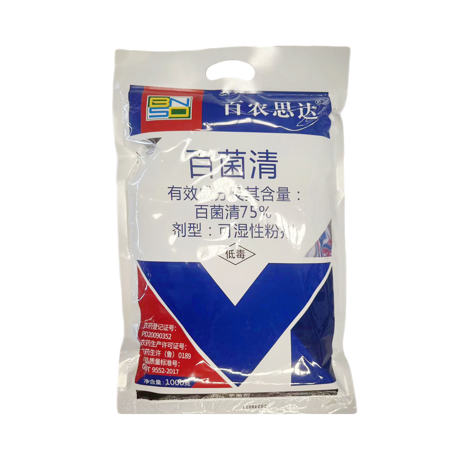 百农思达 75%百菌清霜霉病杀菌剂