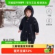 babylove婴儿夹棉连体衣冬季 加厚保暖连帽哈衣宝宝刺绣毛绒外出服