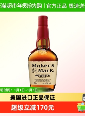 美格波本威士忌maker’s mark bourbon美国威士忌波本酒洋酒750ml