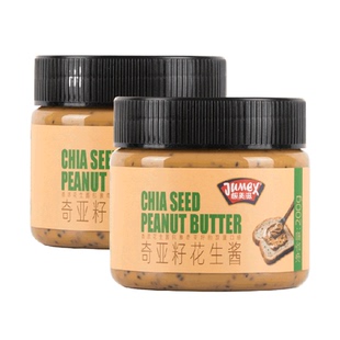 极美滋奇亚籽花生酱添加三明治面包涂抹料脂肪迷你小瓶mini