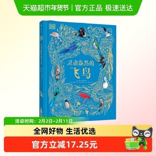 DK灵动盎然的飞鸟 4-12岁 鸟类的进化鸟类六大特征儿童刻苦书籍
