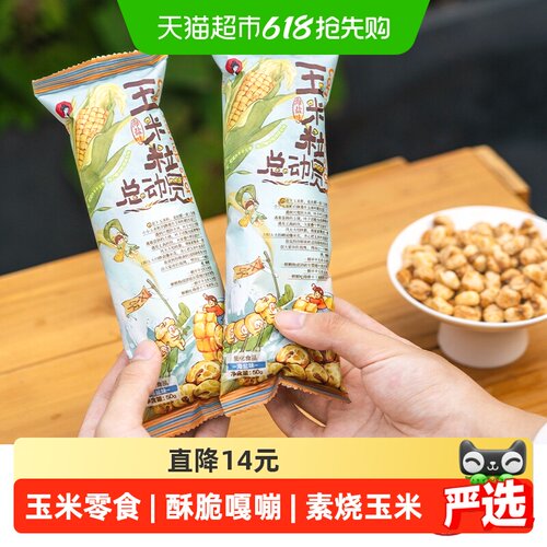 茶颜悦色海盐味玉米粒50g*6袋