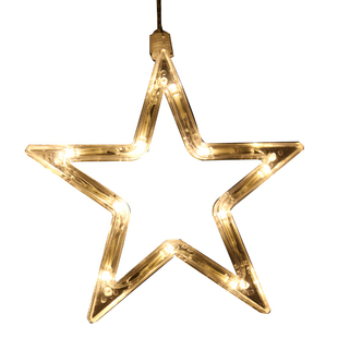 led星星灯串闪满天星五角星插电款装饰走廊网红租房改造用品户外