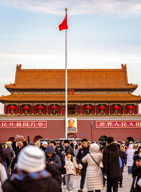 北京天安门城楼+广场参观票 | 故宫博物院 含门票导游讲解一日游