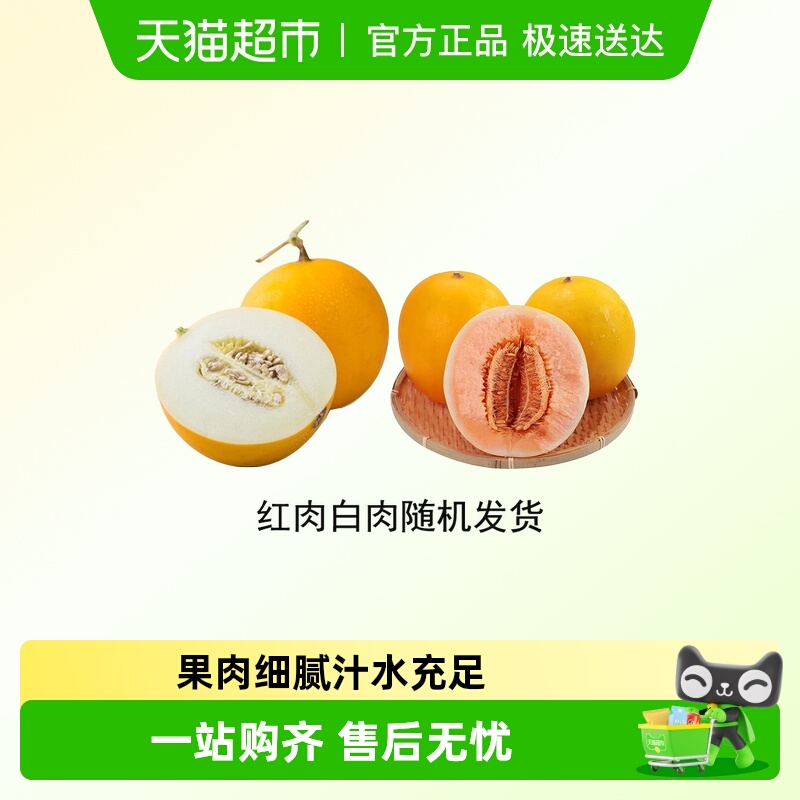 我有果果脆甜爽口民勤蜜瓜